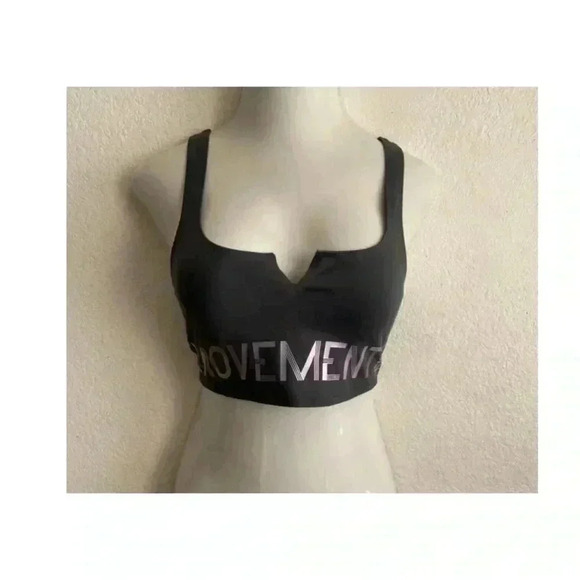 🆕 Free People Movement Iridescent Graphic Sports Bra S🆕 - Picture 2 of 11
